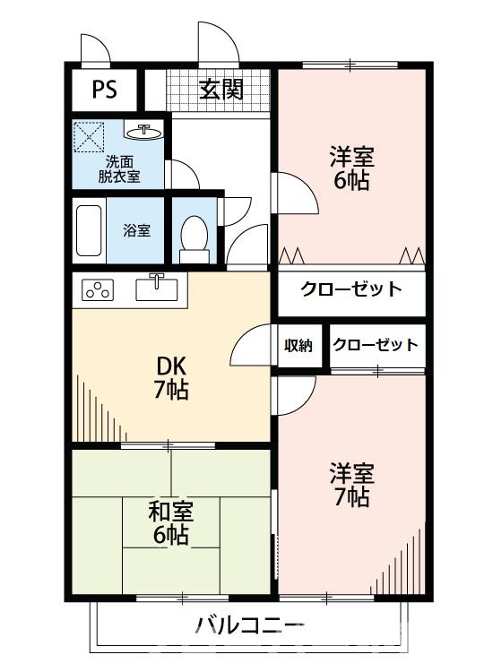 サンセール垂水の間取り