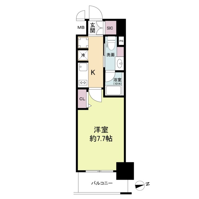 URBANLINK森小路駅前（旧ルネフラッツ森小路駅前）の間取り