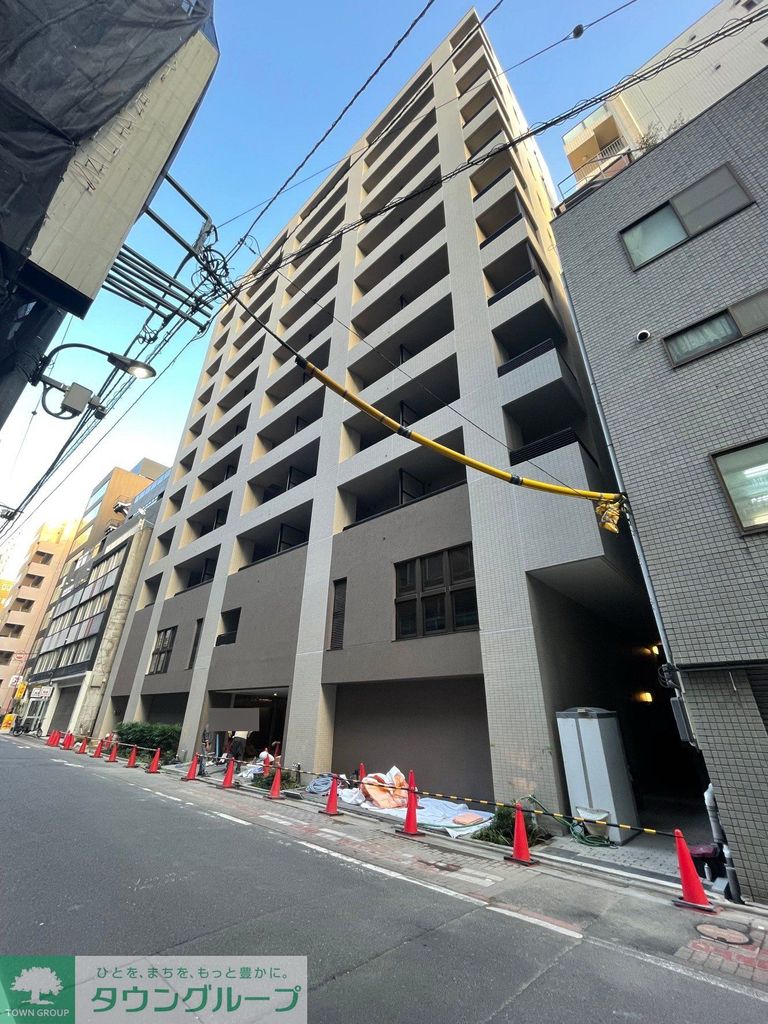 【中央区東日本橋のマンションの建物外観】