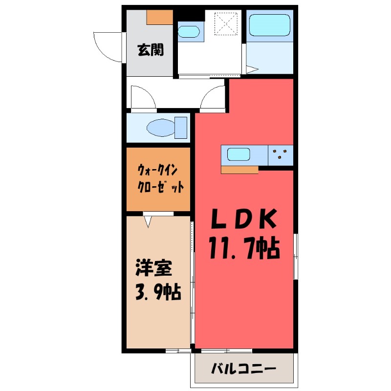 グランセの間取り