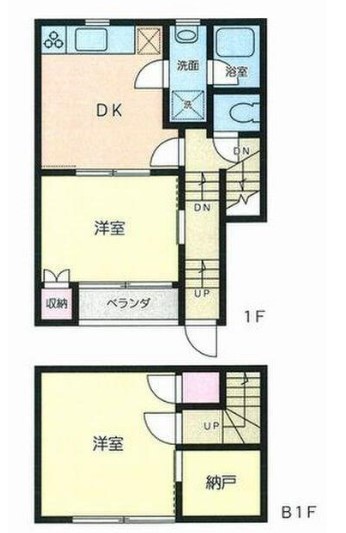 横浜市鶴見区本町通のアパートの間取り