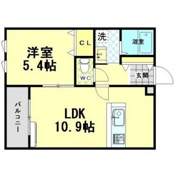 ペラッツィ五稜郭の間取り