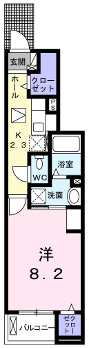 アイビーハウスの間取り