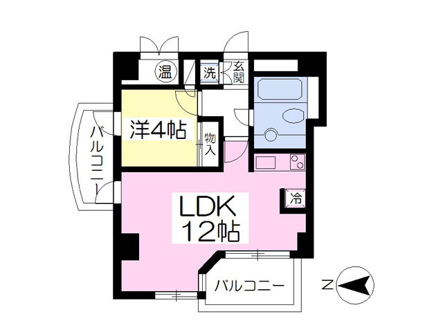 モンテールイセハラの間取り