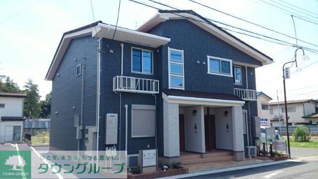 野田市野田のアパートの建物外観