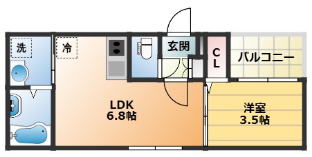 クラウンプライドIIIの間取り