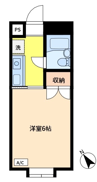 関戸マンションの間取り