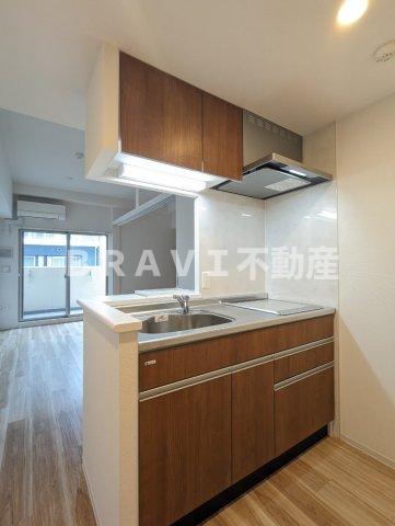 キッチン　【セレニテ堺筋本町プリエ】使いやすいキッチンです