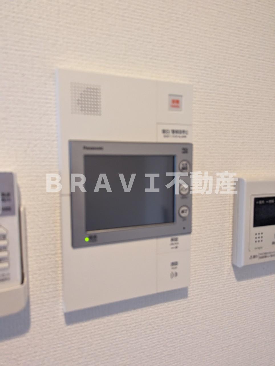 セキュリティ　【セレニテ堺筋本町プリエ】モニター付きインターホン