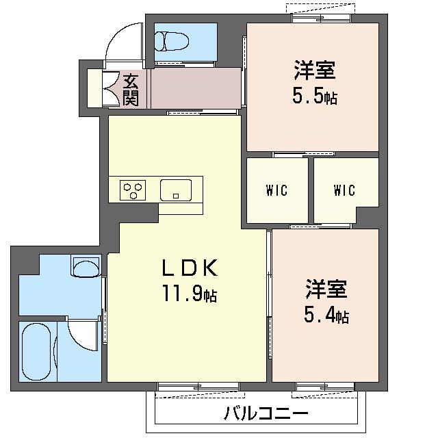 フォレナの間取り写真