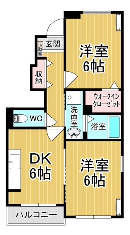 ヴァンヴェールIIの間取り