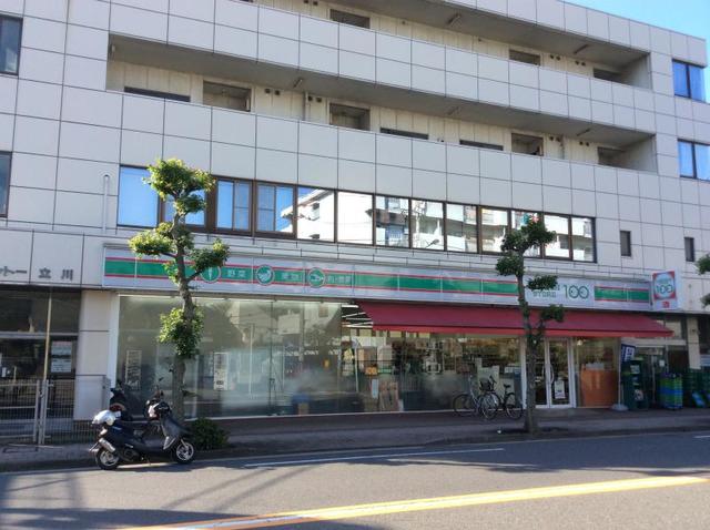 コンビニ　ローソンストア100立川南通店（コンビニ）まで350m