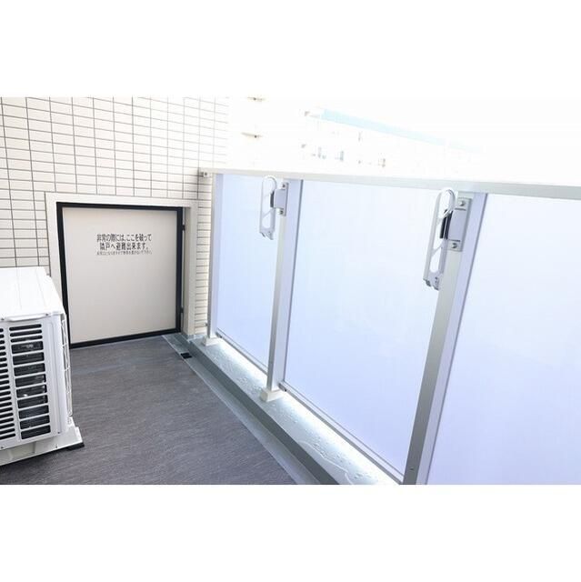 バルコニー　広々としたバルコニーです