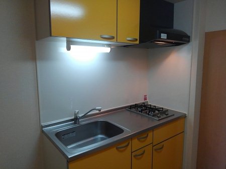 キッチン　コンロ付きのキッチンです