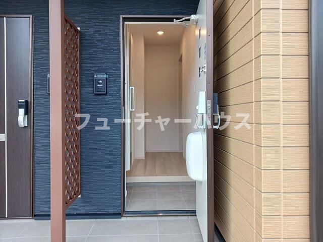 玄関　シンプルで使いやすい玄関です