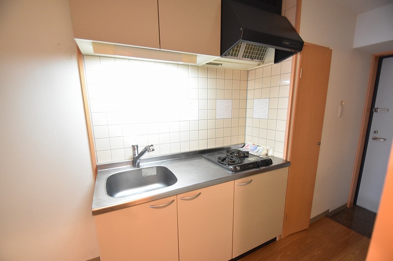 キッチン　２口ガス付システムキッチン