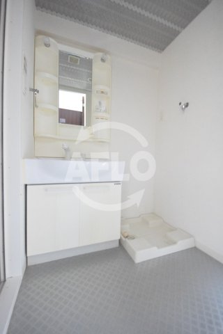 洗面設備　エグゼ難波東　洗面所