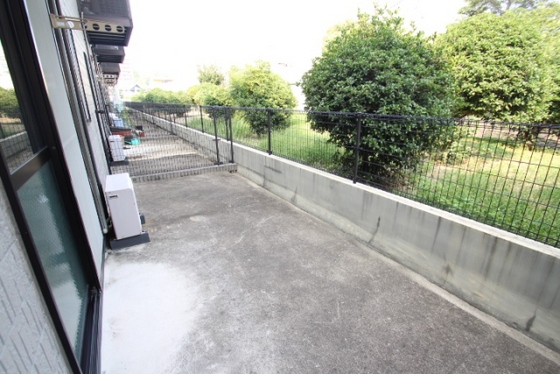 バルコニー　※別部屋の写真です