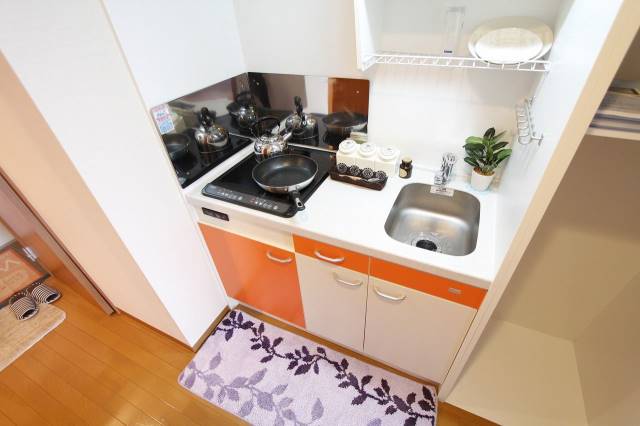 キッチン　１５０５号室の写真です。