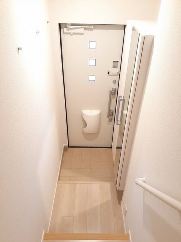 玄関　落ち着いた玄関です