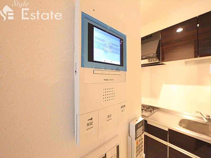 セキュリティ　モニター付インターホン　反転あり