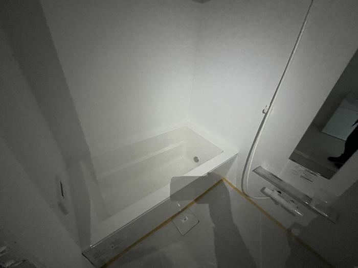 バス・シャワールーム　建築中