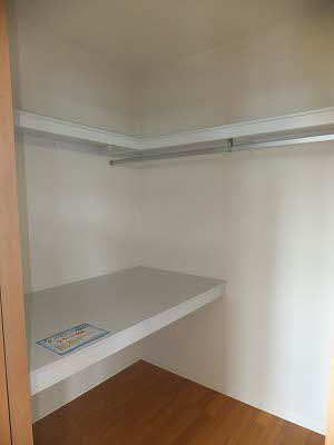 収納　たっぷりとした収納スペースです