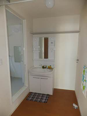 洗面設備　洗面所です