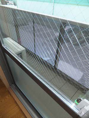 バルコニー　ペアガラス