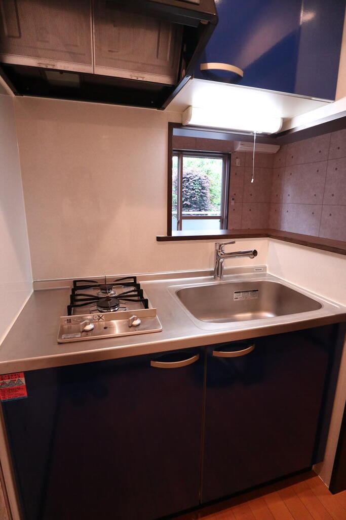 キッチン　2口コンロ、カウンターキッチンです☆