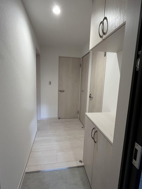 その他　【玄関】新築時の写真