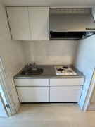 キッチン　2口ガスコンロ付きのシステムキッチン☆