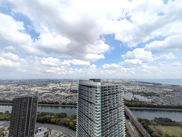 眺望　４２階からの景色です。