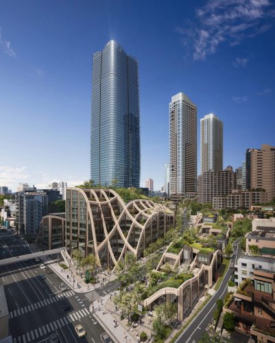 ショッピングセンター　麻布台ヒルズ森JPタワー（ショッピングセンター）まで119m