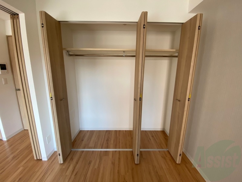 収納　収納もバッチリあるのでお部屋が片付きますよ！
