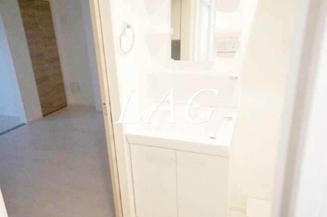 洗面設備　独立洗面台です。