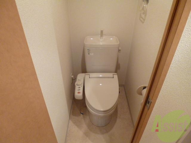 トイレ　快適に使用できる、清潔感にこだわったトイレです。