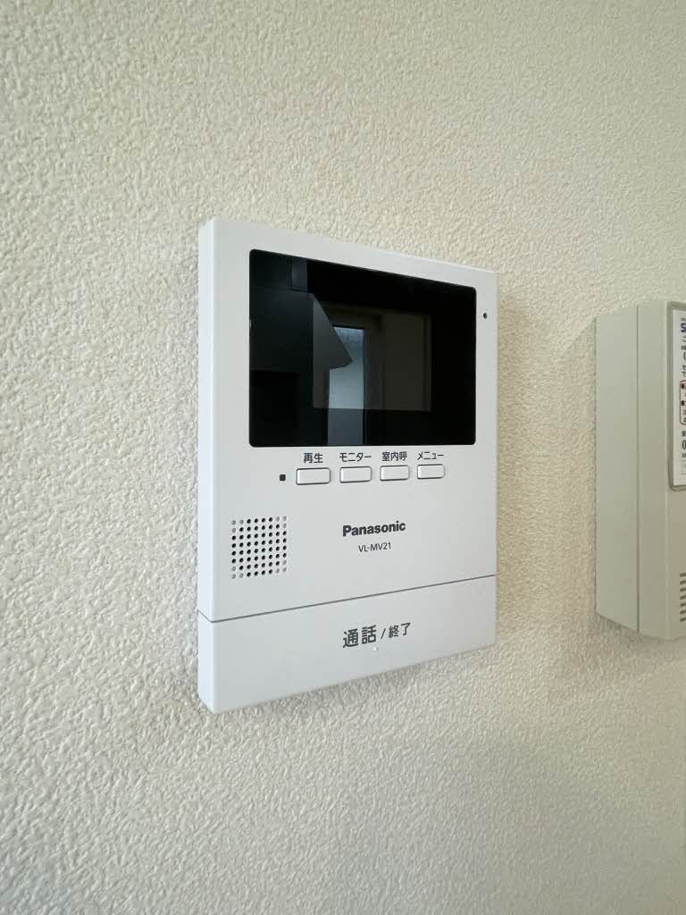セキュリティ　モニタ付きドアホン