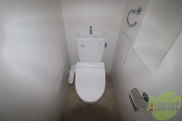 トイレ　快適に使用できる、清潔感にこだわったトイレです。