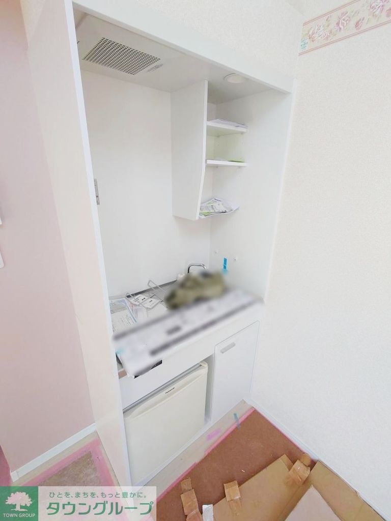 キッチン　新築当時のお写真です。