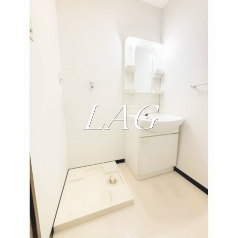 洗面設備　洗面台です。