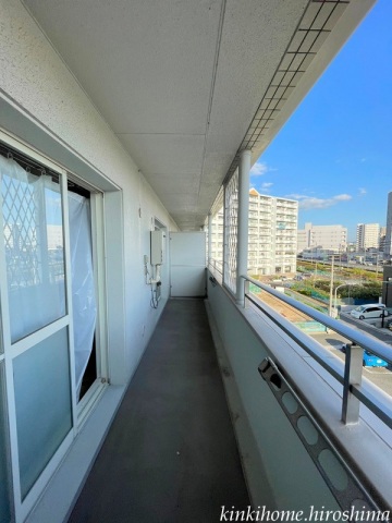 バルコニー　写真は別のお部屋です。