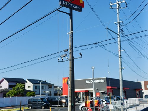 飲食店　マクドナルド松戸高塚マミーマート店（飲食店）まで395m