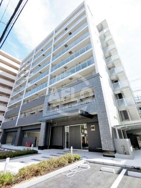 建物外観　エスリード福島シティグランツ　外観