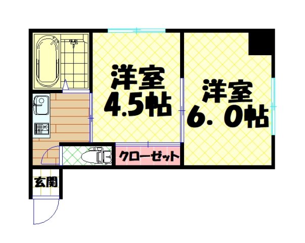 道頓堀プラザの間取り写真