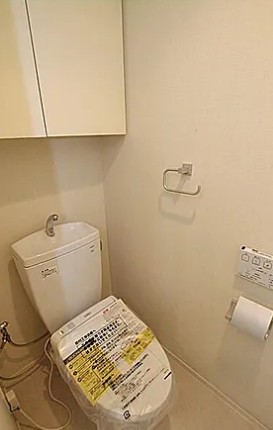 トイレ　ゆったりとした空間のトイレです