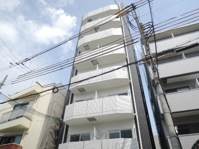 建物外観　全室角部屋設計