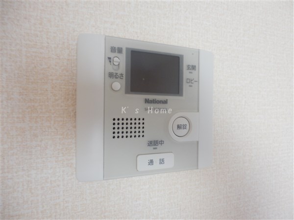 セキュリティ　来客時も安心のＴＶモニターホン完備！