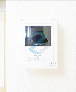 セキュリティ　モニター付きインターホン