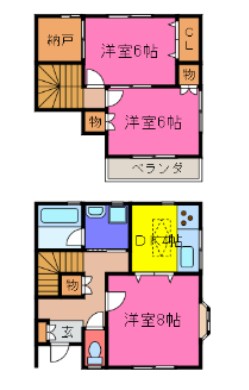 セトル城西の間取り写真